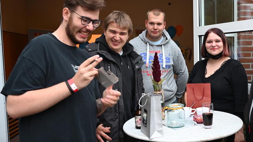 Immer gut aufgelegt - unsere jungen SEG-Helfer:innen.